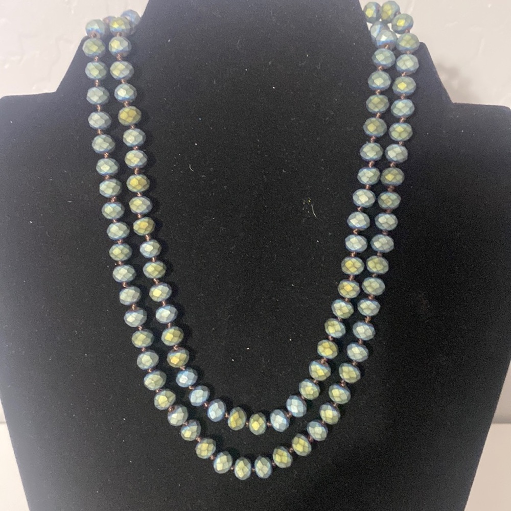 Over head necklace no clasp